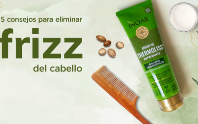 5 consejos para eliminar el frizz del cabello.